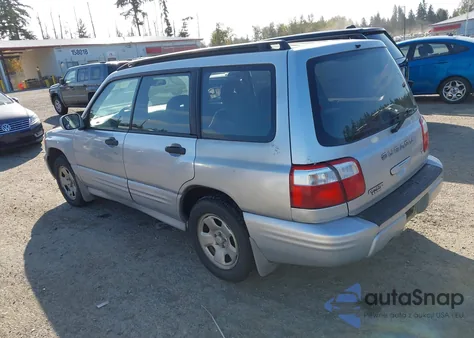 2002 Subaru Forester S from USA, damaged, VIN JF1SF65662G750588